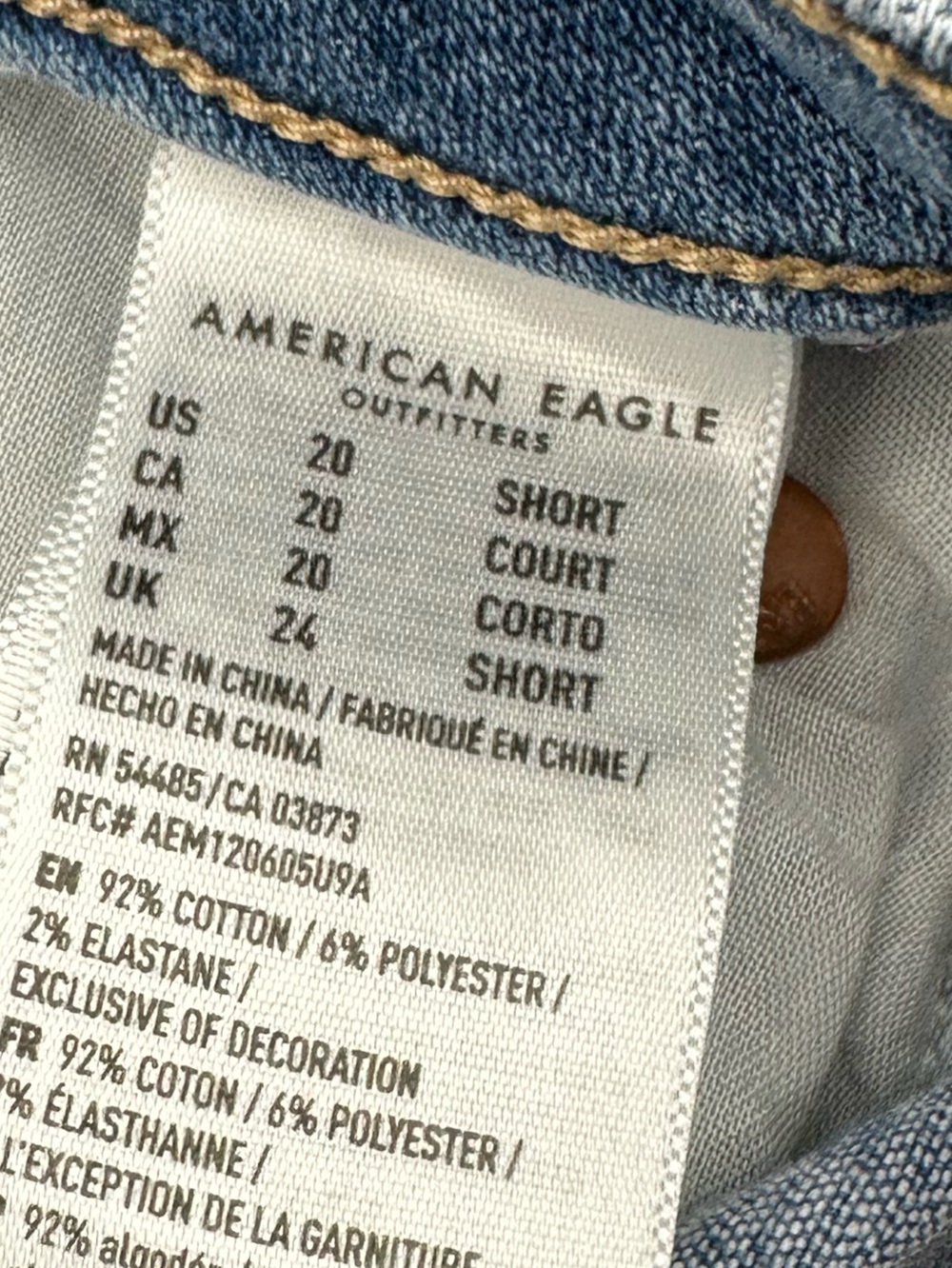 American Eagle Outfitters Wide Leg Jeans Size 20 - Picture 2 of 8